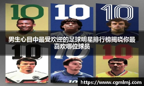 男生心目中最受欢迎的足球明星排行榜揭晓你最喜欢哪位球员